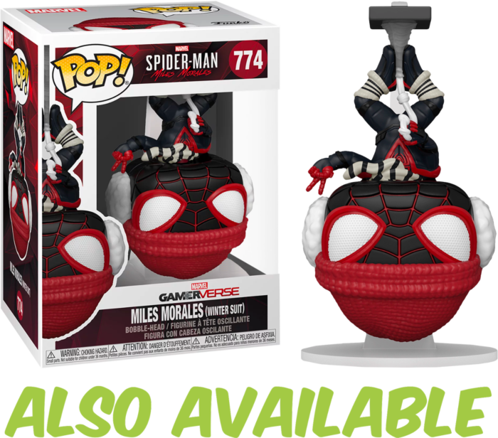 Funko Pop! Marvel's Spider-Man: Miles Morales - Miles Morales in Programmable Matter Suit Glow in the Dark #775 - Pop Basement