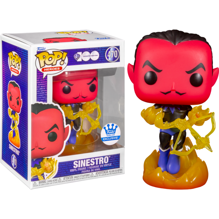 Funko Pop! Green Lantern - Sinestro Warner Bros 100th Anniversary #470 [Restricted Shipping / Check Description] - Pop Basement