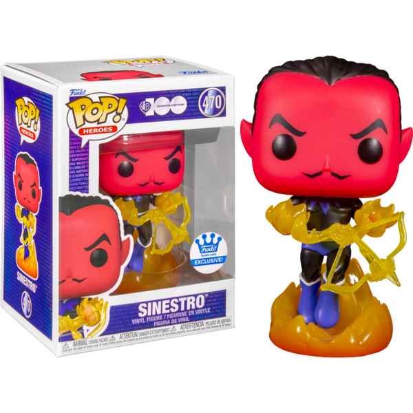 Funko Pop! Green Lantern - Sinestro Warner Bros 100th Anniversary #470 [Restricted Shipping / Check Description] - Pop Basement