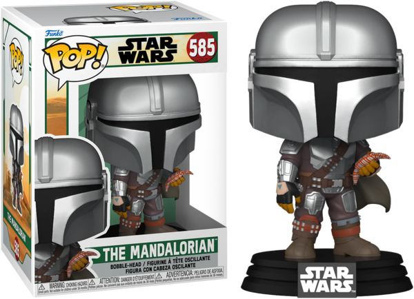 Funko Pop! Star Wars: The Book of Boba Fett - The Mandalorian #585 - Pop Basement