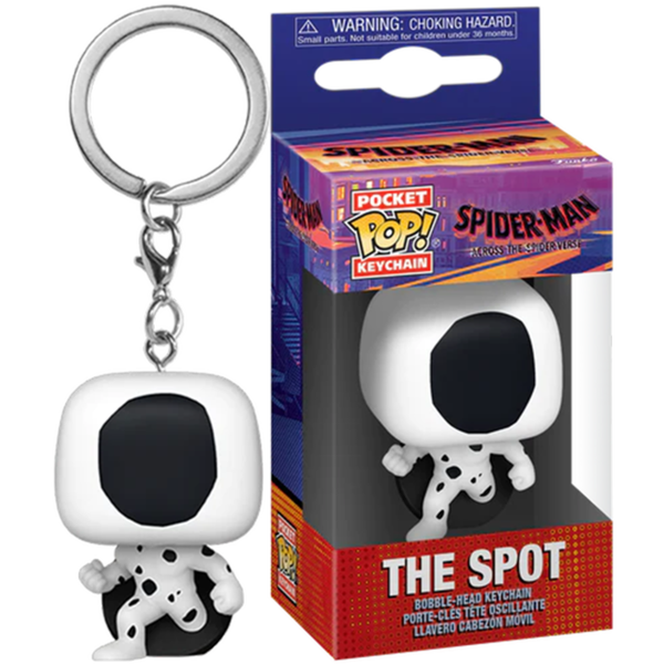 Funko Pocket Pop! Keychain - Spider-Man: Across the Spider-Verse (2023) - The Spot Pocket - Pop Basement