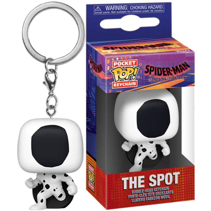 Funko Pocket Pop! Keychain - Spider-Man: Across the Spider-Verse (2023) - The Spot Pocket - Pop Basement