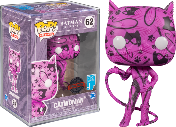 Funko Pop! Batman Returns (1992) - Catwoman Artist Series with Pop! Protector #62 - Pop Basement