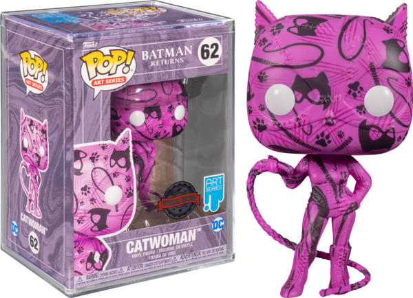 Funko Pop! Batman Returns (1992) - Catwoman Artist Series with Pop! Protector #62 - Pop Basement