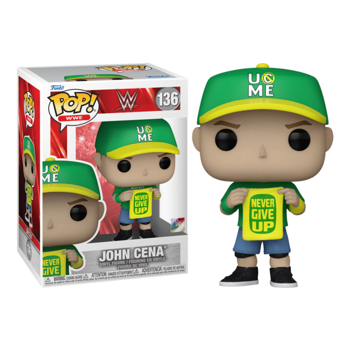 Funko Pop! WWE - John Cena, Rick Rude, The Rock & Vader Pop! Vinyl Bundle (Set of 4) - Pop Basement