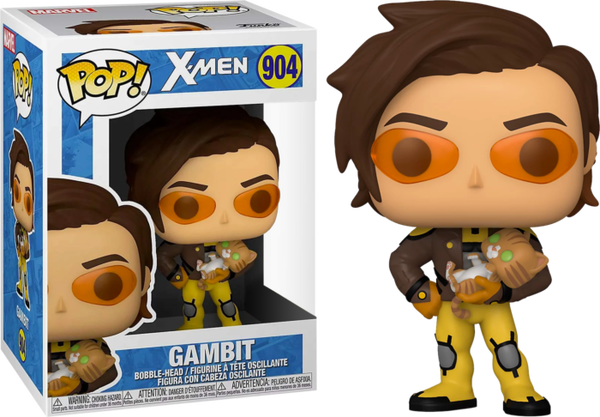 Funko Pop! X-Men: All-New X-Factor - Gambit with Cat #904 - Pop Basement
