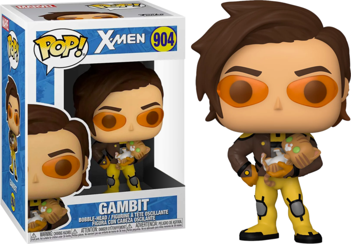 Funko Pop! X-Men: All-New X-Factor - Gambit with Cat #904 - Pop Basement