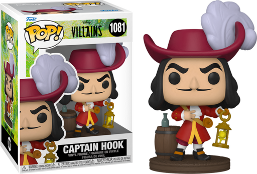 Funko Pop! Peter Pan - Captain Hook Ultimate Disney Villains #1081 - Pop Basement