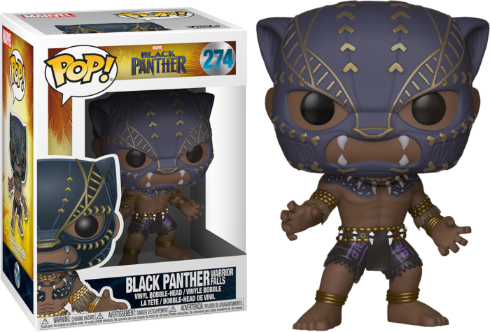 Funko Pop! Black Panther (2018) - Black Panther in Warrior Falls Outfit #274 - Pop Basement