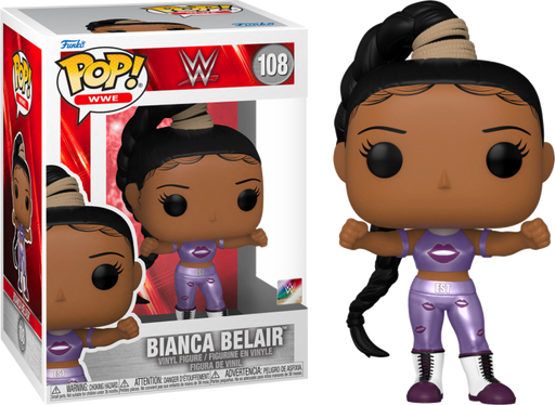 Funko Pop! WWE - Bianca Belair WrestleMania 37 #108 - Pop Basement