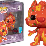 Funko Pop! Chip 'n' Dale: Rescue Rangers - Chip & Dale Artist Series with Pop! Protector - Bundle (Set of 2) - Pop Basement