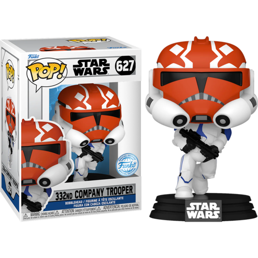 Funko Pop!  Star Wars: The Clone Wars - 332nd Company Trooper #627 - Pop Basement