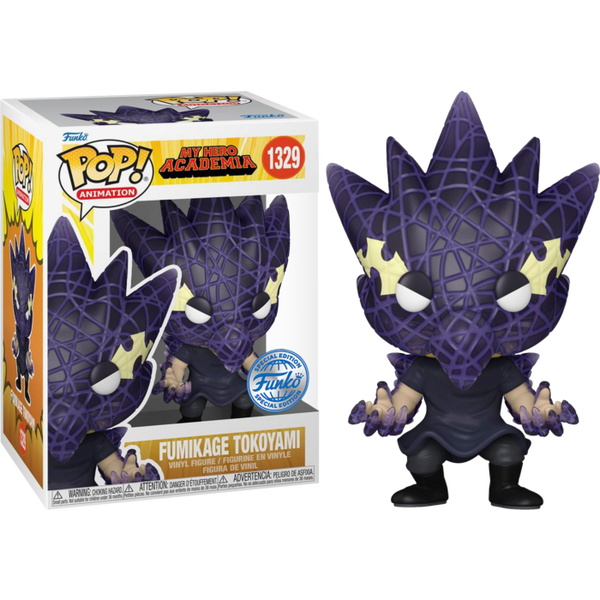 Funko Pop! My Hero Academia - Fumikage Tokoyami (Black Abyss) #1329 - Pop Basement