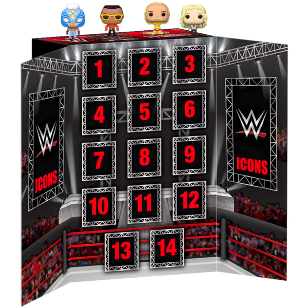 Funko - WWE - 14 Day Pocket Pop! Vinyl Figure Countdown Calendar - Pop Basement