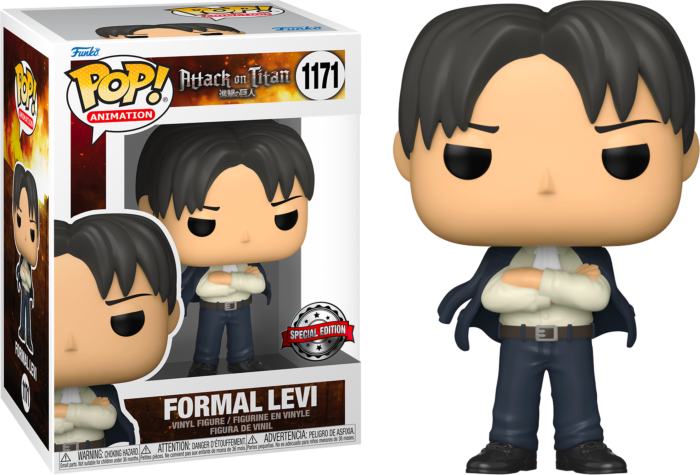 Funko Pop! Attack on Titan - Formal Levi #1171 - Pop Basement