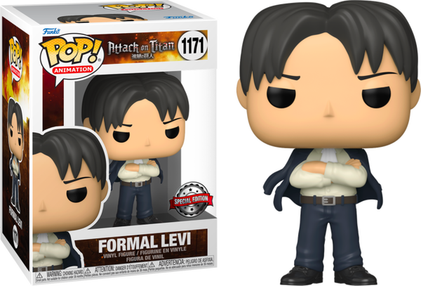 Funko Pop! Attack on Titan - Formal Levi #1171 - Pop Basement