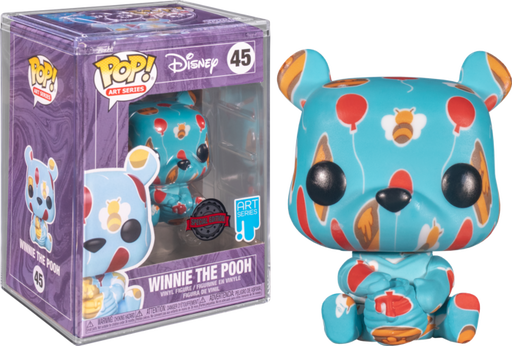 Funko Pop! Winnie The Pooh - Winnie The Pooh Artist Series with Pop! Protector #45 - Pop Basement