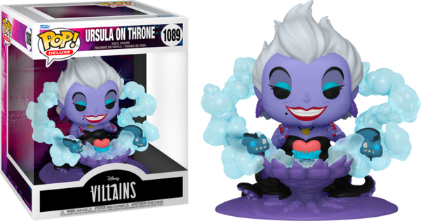 Funko Pop! The Little Mermaid - Ursula on Throne Deluxe #1089 - Pop Basement
