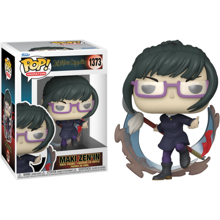 Funko Pop! Jujutsu Kaisen - Maki Zenin #1373 - Pop Basement