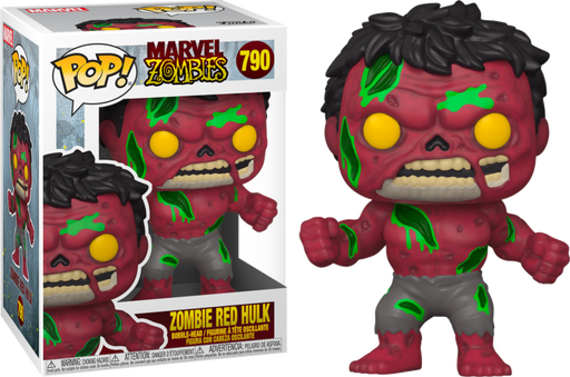 Funko Pop! Marvel Zombies - Red Hulk Zombie #790 - Pop Basement