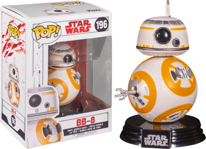 Funko Pop! Star Wars Episode VIII: The Last Jedi - Rey, Luke Skywalker, Chewbacca & BB-8 Rebel - 4-Pack - Pop Basement