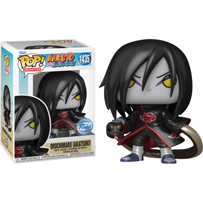 Funko Pop! Naruto: Shippuden - Orochimaru (Akatsuki) Metallic #1435 - Pop Basement