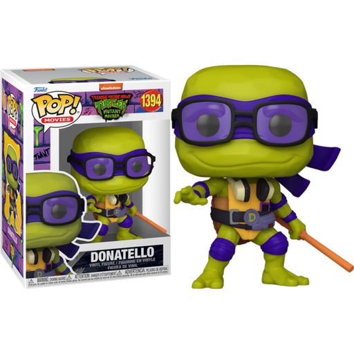Funko Pop! Teenage Mutant Ninja Turtles: Mutant Mayhem - Donatello #1394 - Pop Basement