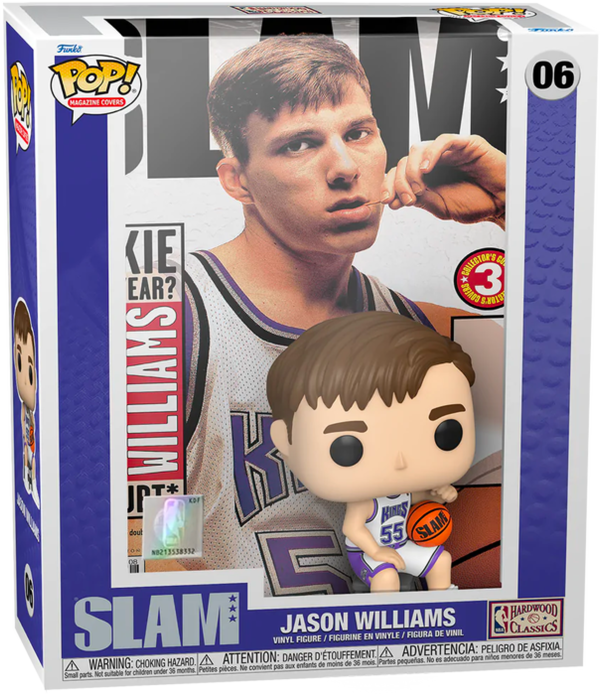 Funko Pop! Cover Magazine - NBA Basketball - Jason Williams SLAM #06 - Pop Basement