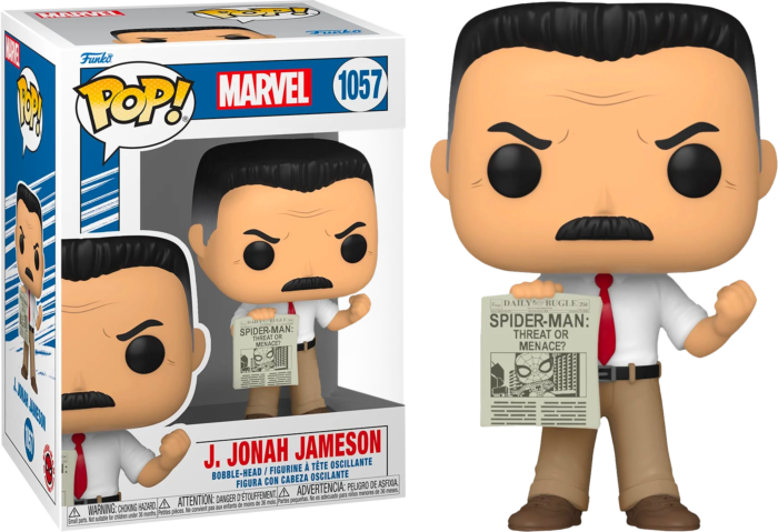 Funko Pop! Spider-Man - J. Jonah Jameson #1057 - Pop Basement