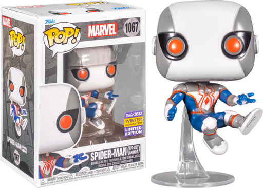 Funko Pop! Spider-Man - Spider-Man in Bug-Eyes Armor #1067 (2022 Winter Convention Exclusive) - Pop Basement
