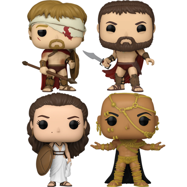 Funko Pop! 300 - This is Sparta Warner Bros. 100th - Bundle (Set of 4) - Pop Basement