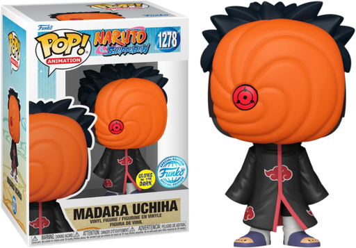 Funko Pop! Naruto: Shippuden - Madara Uchiha Glow in the Dark #1278 - Pop Basement