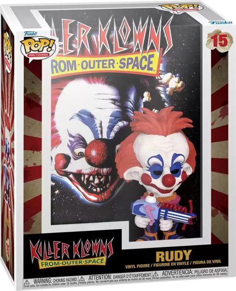 Funko Pop! VHS Covers - Killer Klowns from Outer Space - Rudy #15 - Pop Basement