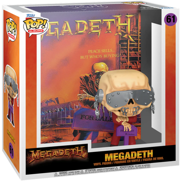 Funko Pop! Albums - Megadeth - Peace Sells... but Who's Buying #62 - Pop Basement