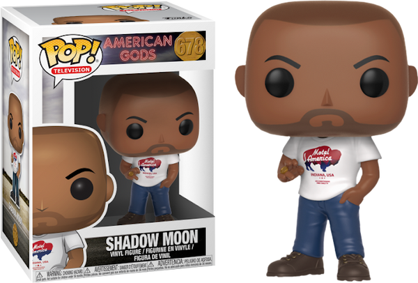 Funko Pop! American Gods - Shadow Moon #678 - Pop Basement