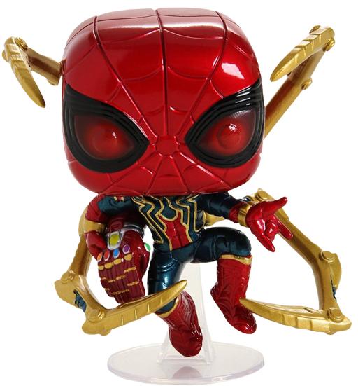 Funko Pop! Avengers 4: Endgame - Iron Spider with Nano Gauntlet #574 - Pop Basement