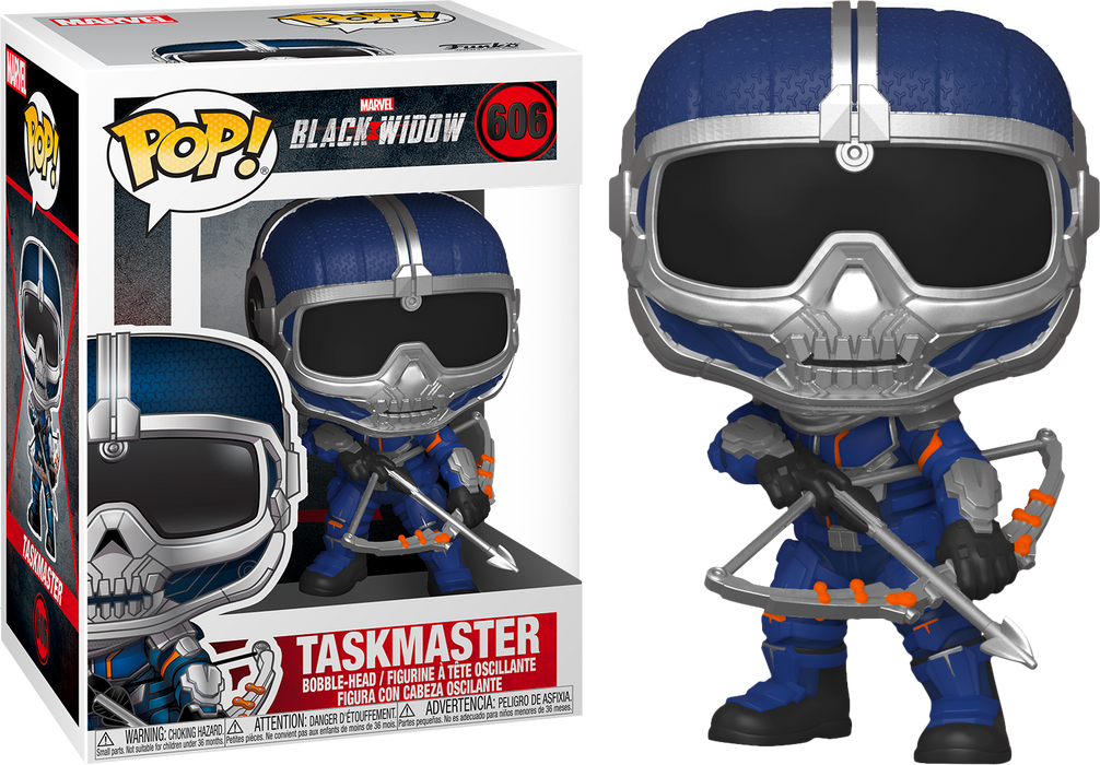 Funko Pop! Black Widow (2020) - Taskmaster with Bow #606 - Pop Basement