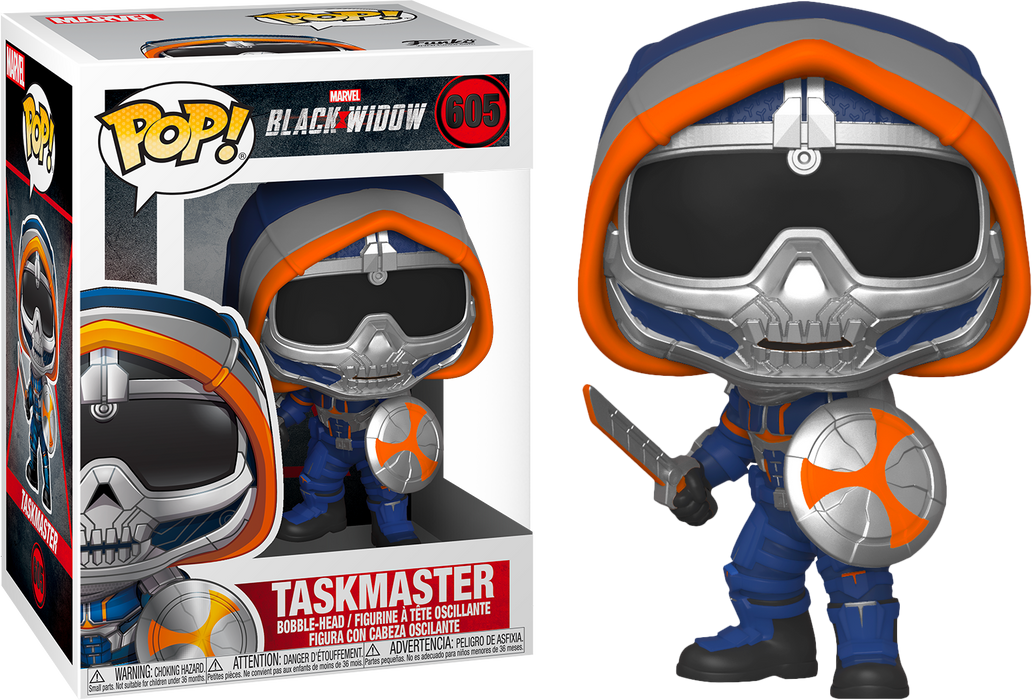Funko Pop! Black Widow (2020) - Taskmaster with Shield #605 - Pop Basement