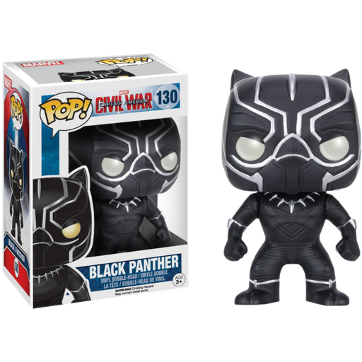 Funko Pop! Captain America: Civil War - Black Panther #130 - Pop Basement