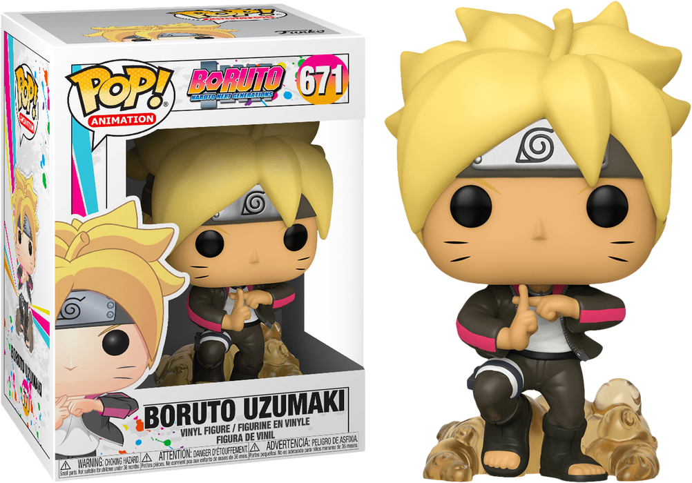 Funko Pop! Boruto: Naruto Next Generations - Boruto Uzamaki #671 - Pop Basement
