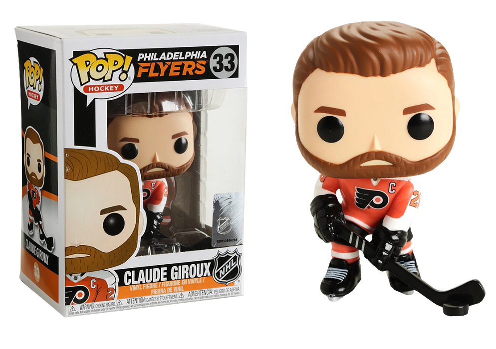 Funko Pop! NHL - Claude Giroux Philadelphia Flyers #33 - Pop Basement
