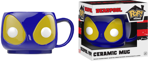 Funko Pop! Home - Ceramic Mug - Deadpool - Deadpool Evil Blue - Pop Basement