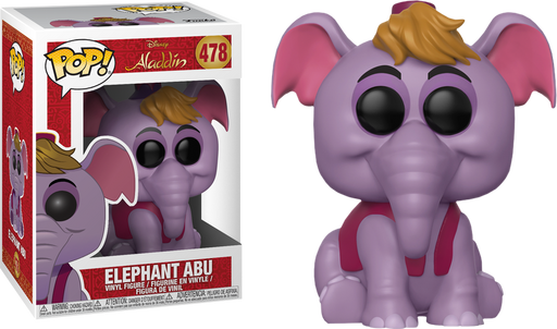 Funko Pop! Aladdin - Elephant Abu #478 - Pop Basement