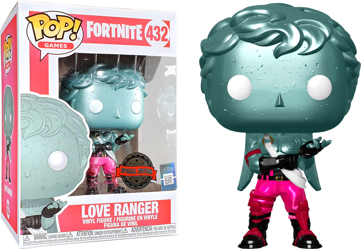 Funko Pop! Fortnite - Love Ranger Metallic #432 - Pop Basement