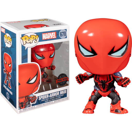 Funko Pop! Spider-Man - Spider-Armor MKIII #670 - Pop Basement