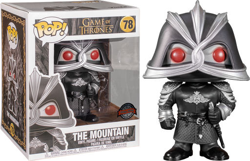 Funko Pop! Game of Thrones - The Mountain Masked 6" Super-Sized #78 - Pop Basement