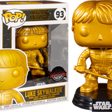 Funko Pop! Star Wars - Luke Skywalker Metallic Gold #93 - Pop Basement