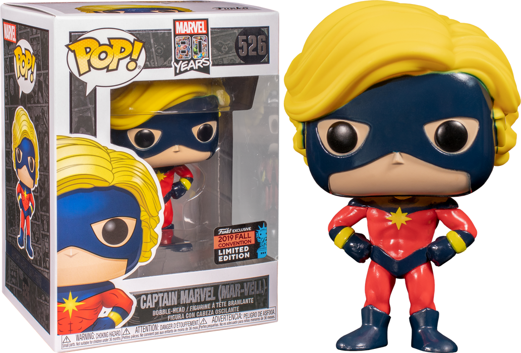 Funko Pop! Captain Marvel - Mar-Vell First Appearance #526 (2019 NYCC Exclusive) - Pop Basement