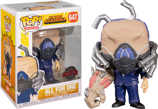 Funko Pop! My Hero Academia - All for One Charged #647 - Pop Basement