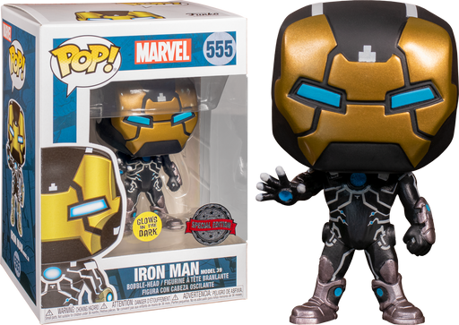 Funko Pop! Iron Man - Iron Man MK39 Glow in the Dark #555 - Pop Basement